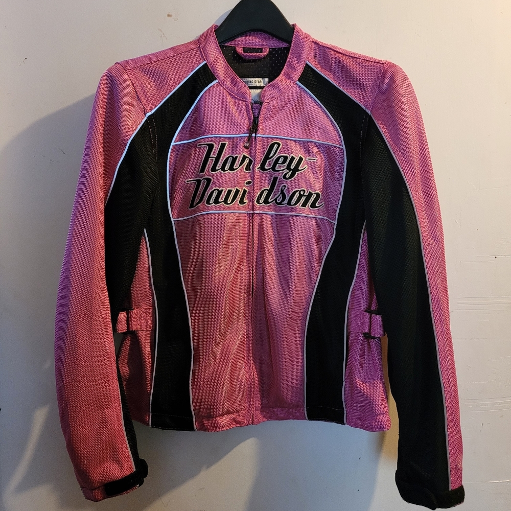 Harley-Davidson Pink and Black Utility Jacket
